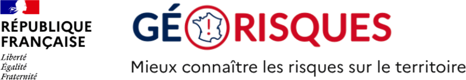 Logo Géorisques — risques naturels et technologiques